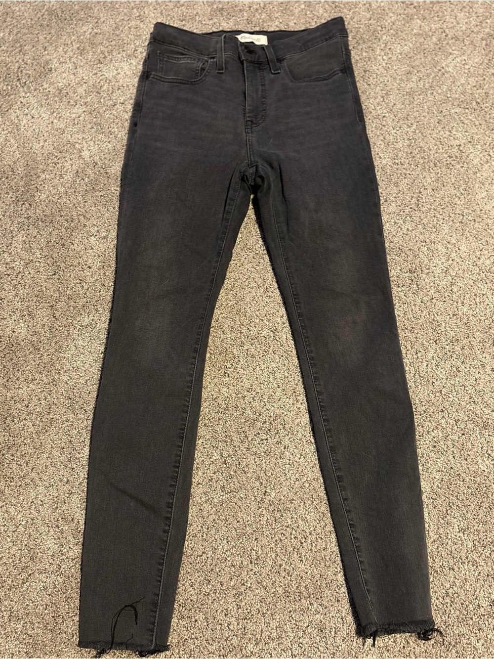 Madewell Women's Skinny Jeans in Washed Gray
